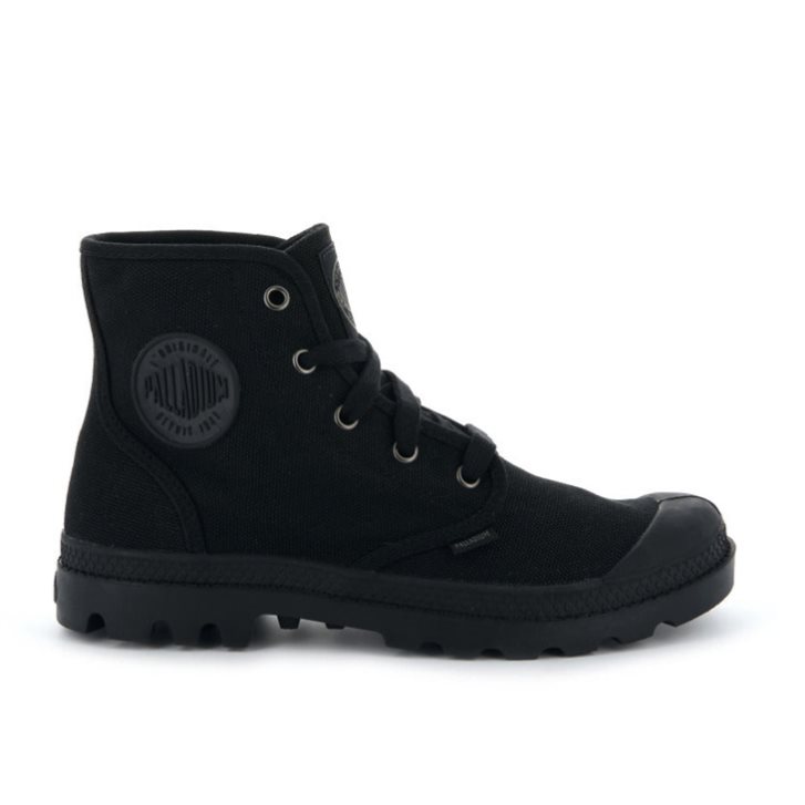 Palladium Pampa Hi Men\'s Boots Black | UK P317-ULT